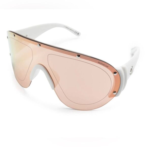 MONCLER Rapide 80MM ShIeld Sunglasses reflector lens eyewear oversized shades - Picture 1 of 10